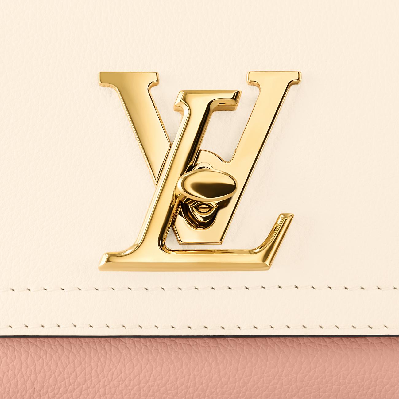 Túi Louis Vuitton Lockme Tender Nữ Trắng Quartz